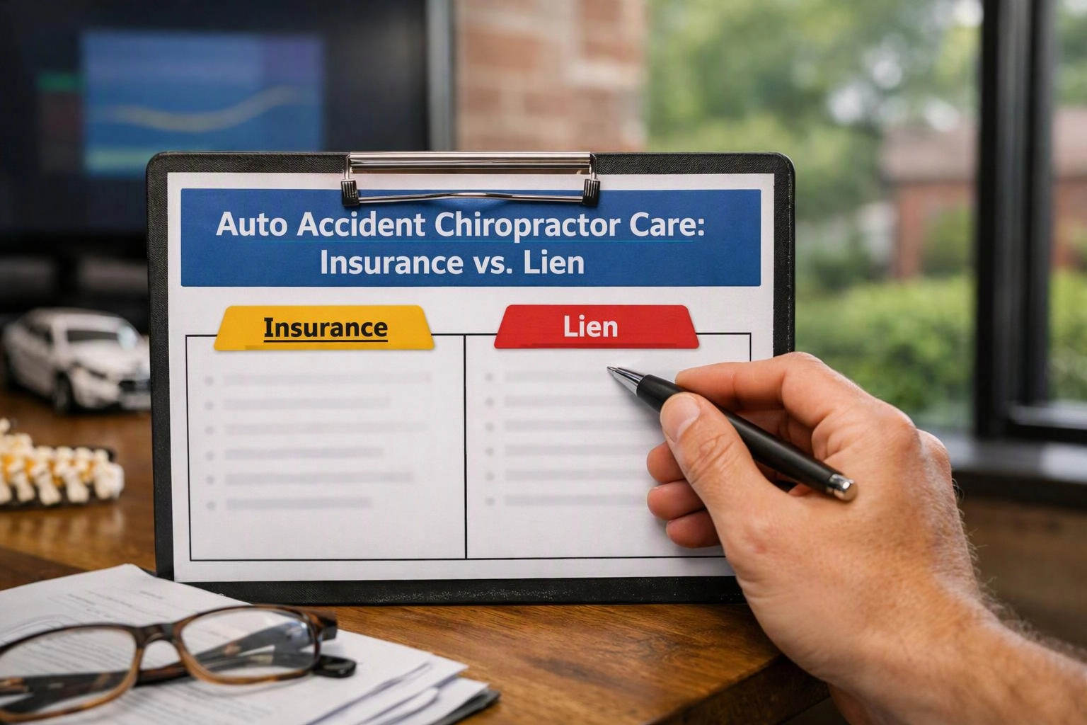 Auto Accident Chiropractor Care: Insurance, Liens, and Booking Questions