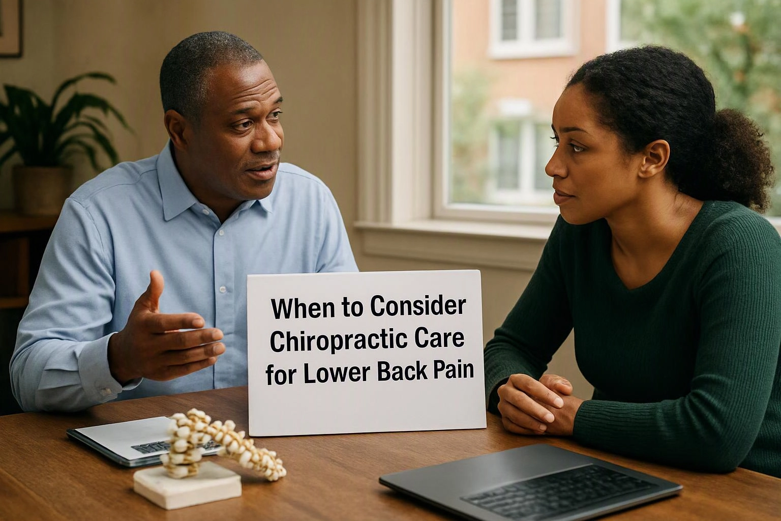 When to Consider Chiropractic Care for Lower Back Pain