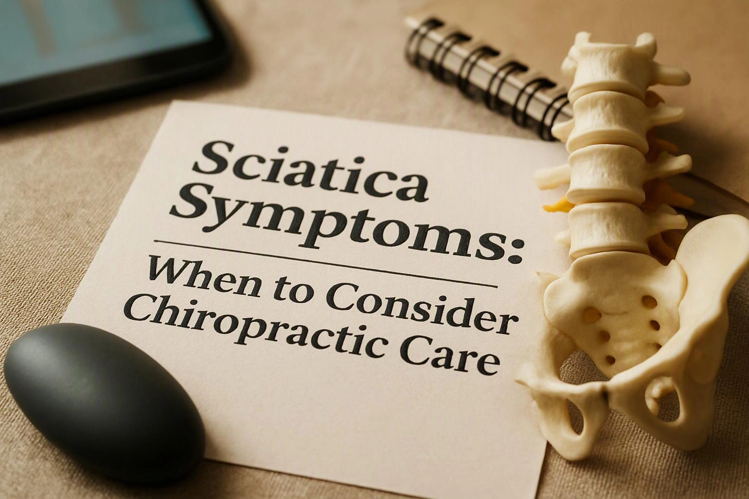 Sciatica Symptoms: When to Consider Chiropractic Care
