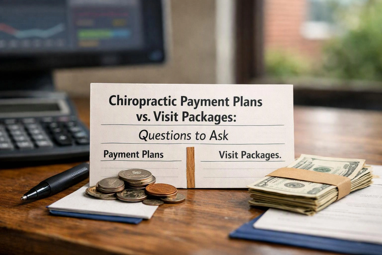 Chiropractic Payment Plans vs. Visit Packages: Questions to Ask